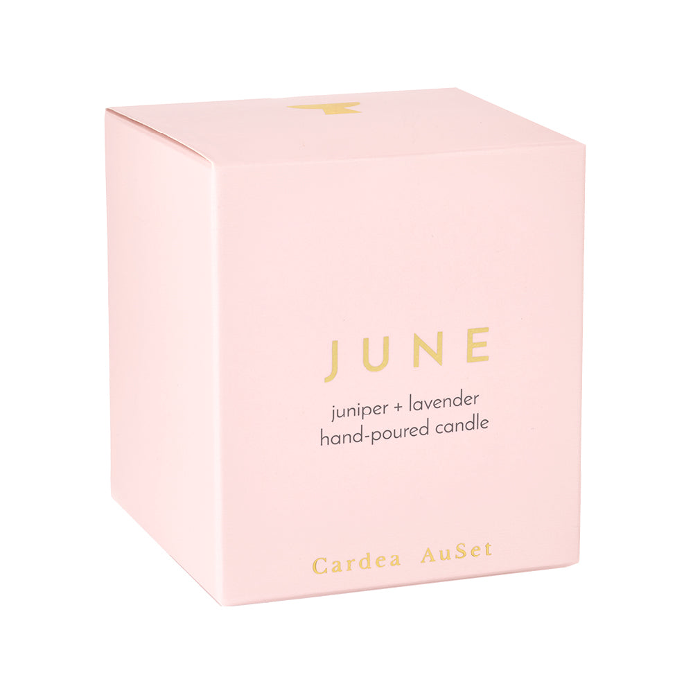 June, Juniper + Lavender Candle