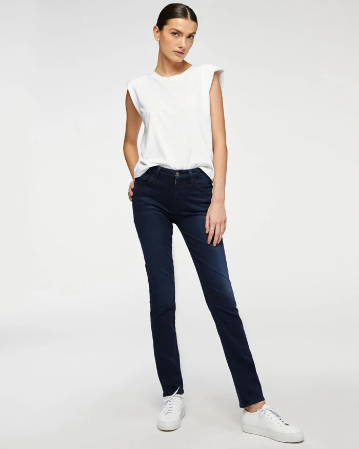 Slim Luxe Kimmie Straight Leg - Twilight Blue – Feather And Stone Boutique