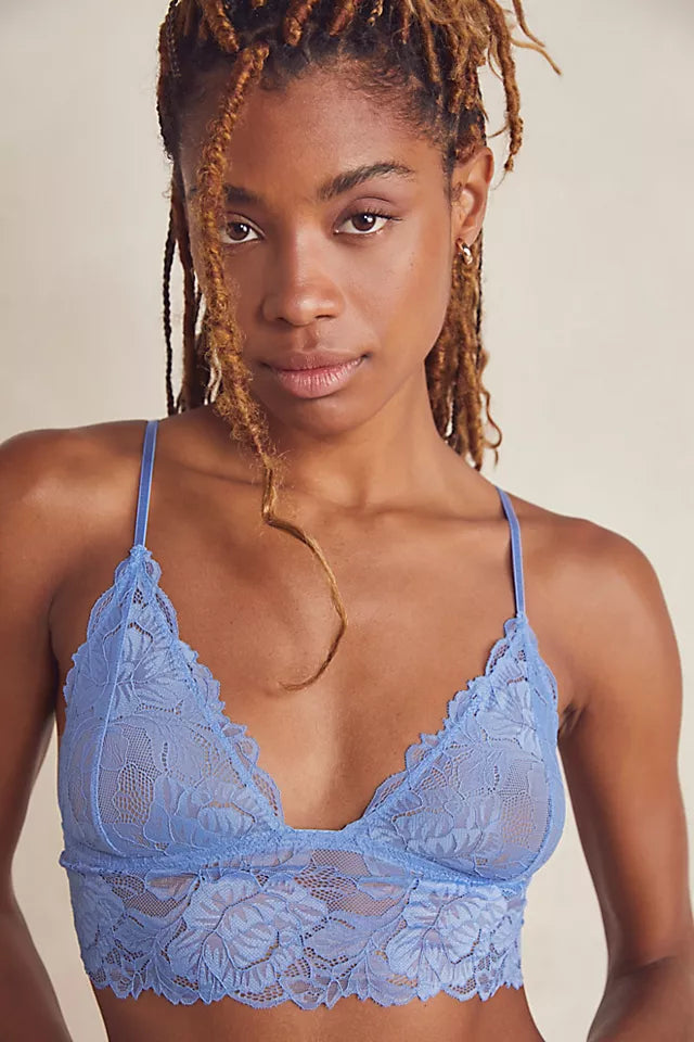 Free People Everyday Lace Longline Bralette – Inside Edge Boutique and  Sports