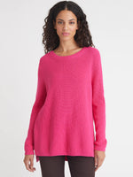 Emma Crewneck-Fuschia