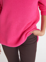 Emma Crewneck-Fuschia