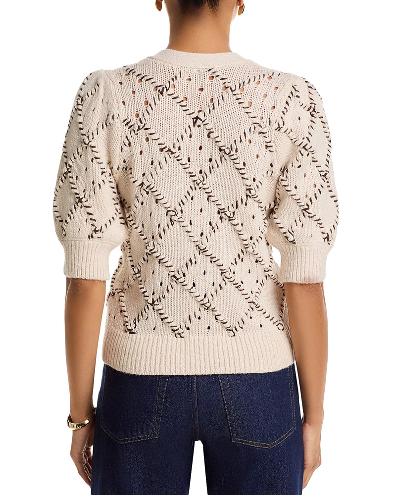 Isla Cardigan - Oat
