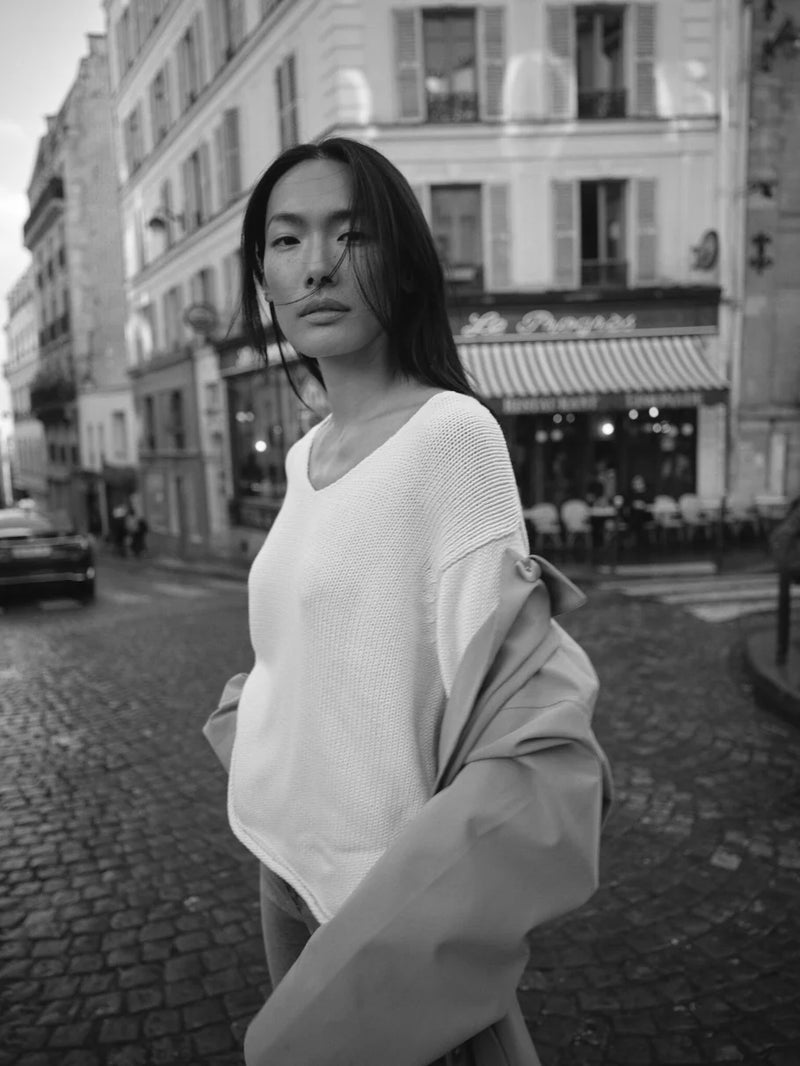 MMBine LS V-Neck Knit