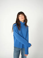 MMRola Bine Rollneck Knit - Blue Lolite
