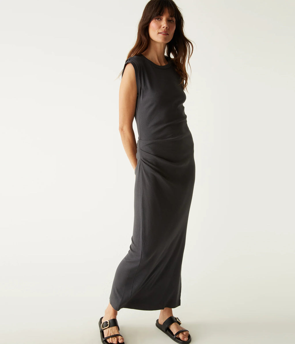 Calliope Extended Sleeve Maxi Dress - Oxide