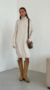 Chiara Dress - Bone