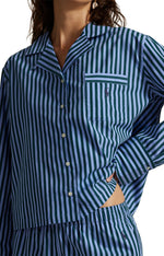 Long Sleeve Poplin Pajama Set