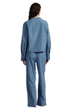 Long Sleeve Poplin Pajama Set
