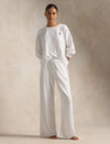Club Terry Crew and Wide Leg Set