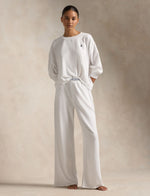 Club Terry Crew and Wide Leg Set