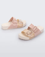 Cozy Slide - Beige/Pink