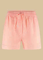 Lotte Short-Papaya Punch Stripe