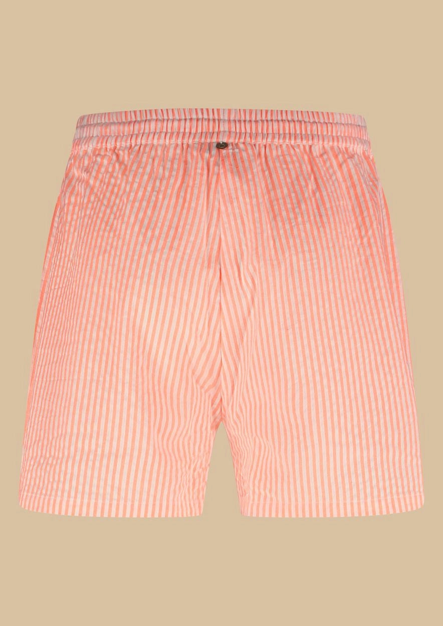Lotte Short-Papaya Punch Stripe