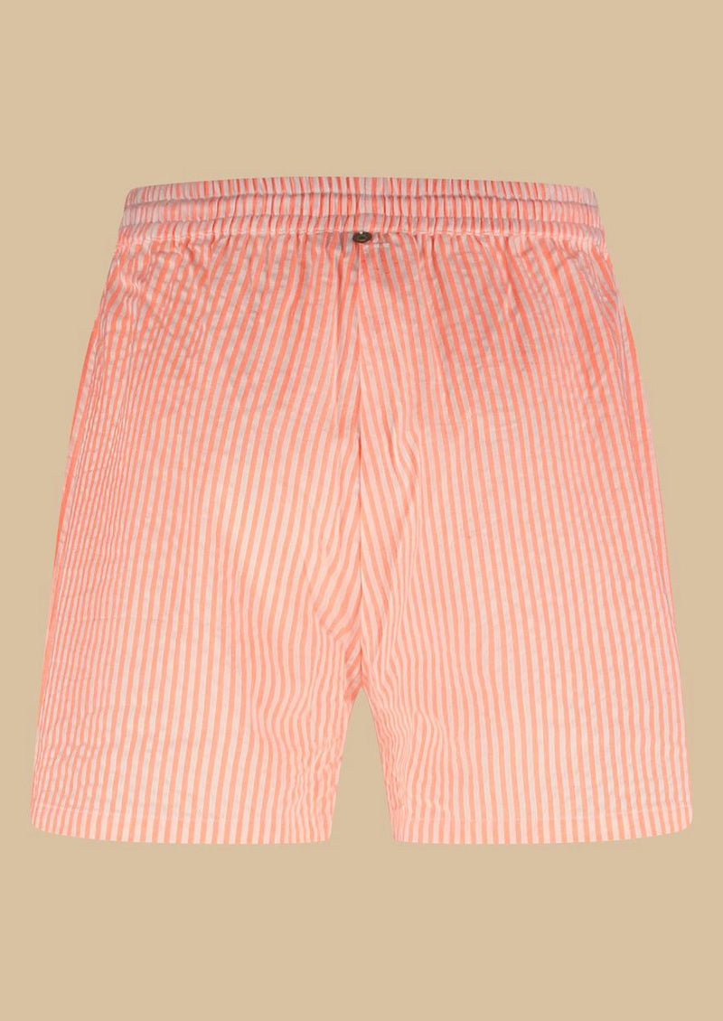 Lotte Short-Papaya Punch Stripe