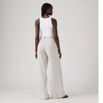 XL Baggy Straight Linen Blend Pant - Crystal Grey