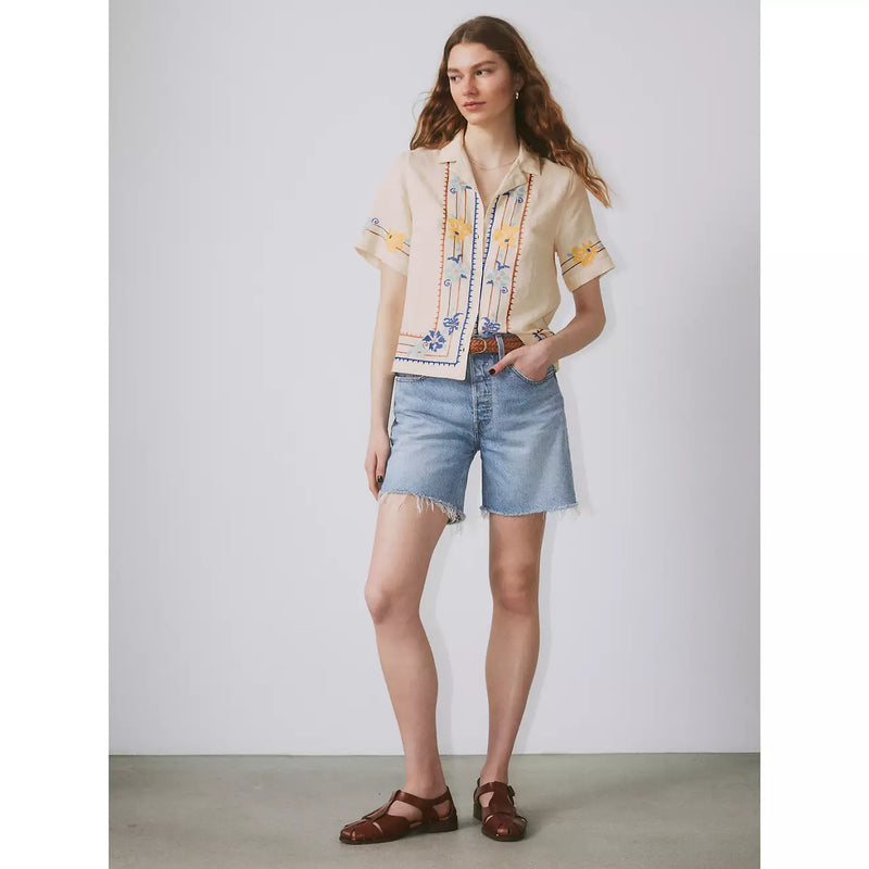 501 Original Fit Mid-Thigh Lightweight Short - Fun Flare