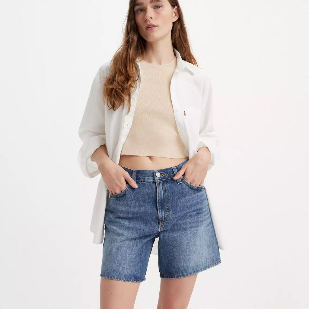 High Rise Baggy Short - Memory Short