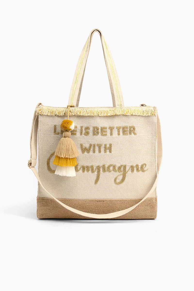 Champagne Forever Tote