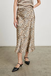 Anya Skirt - Champagne Leopard