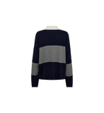 MMWylie Tani Bold Stripe Knit - Martime Blue