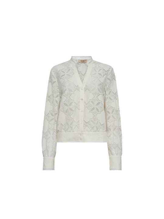 MMMonia Yen Lace Shirt - Ecru