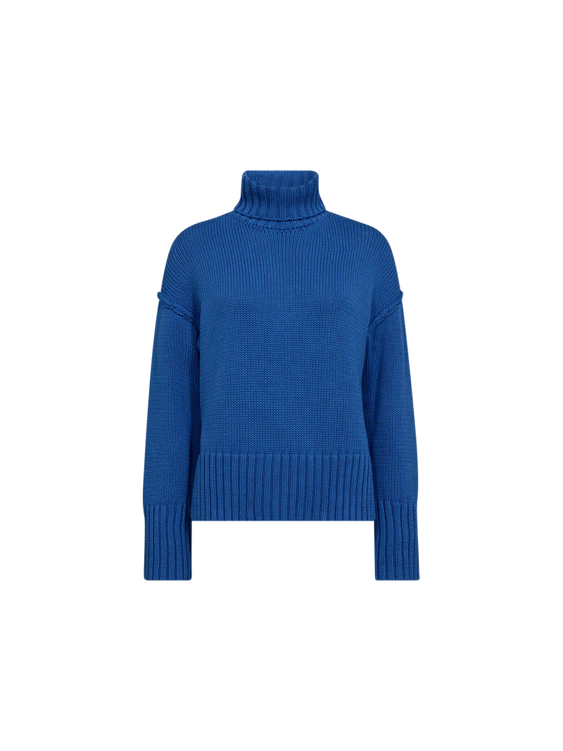 MMRola Bine Rollneck Knit - Blue Lolite