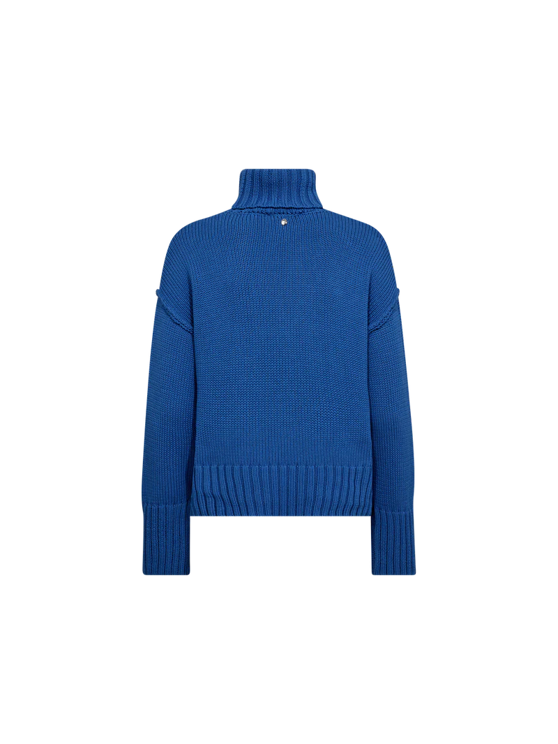 MMRola Bine Rollneck Knit - Blue Lolite