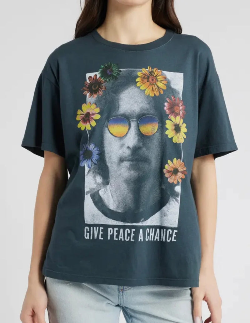 John Lennon Give Peace A Chance Tee