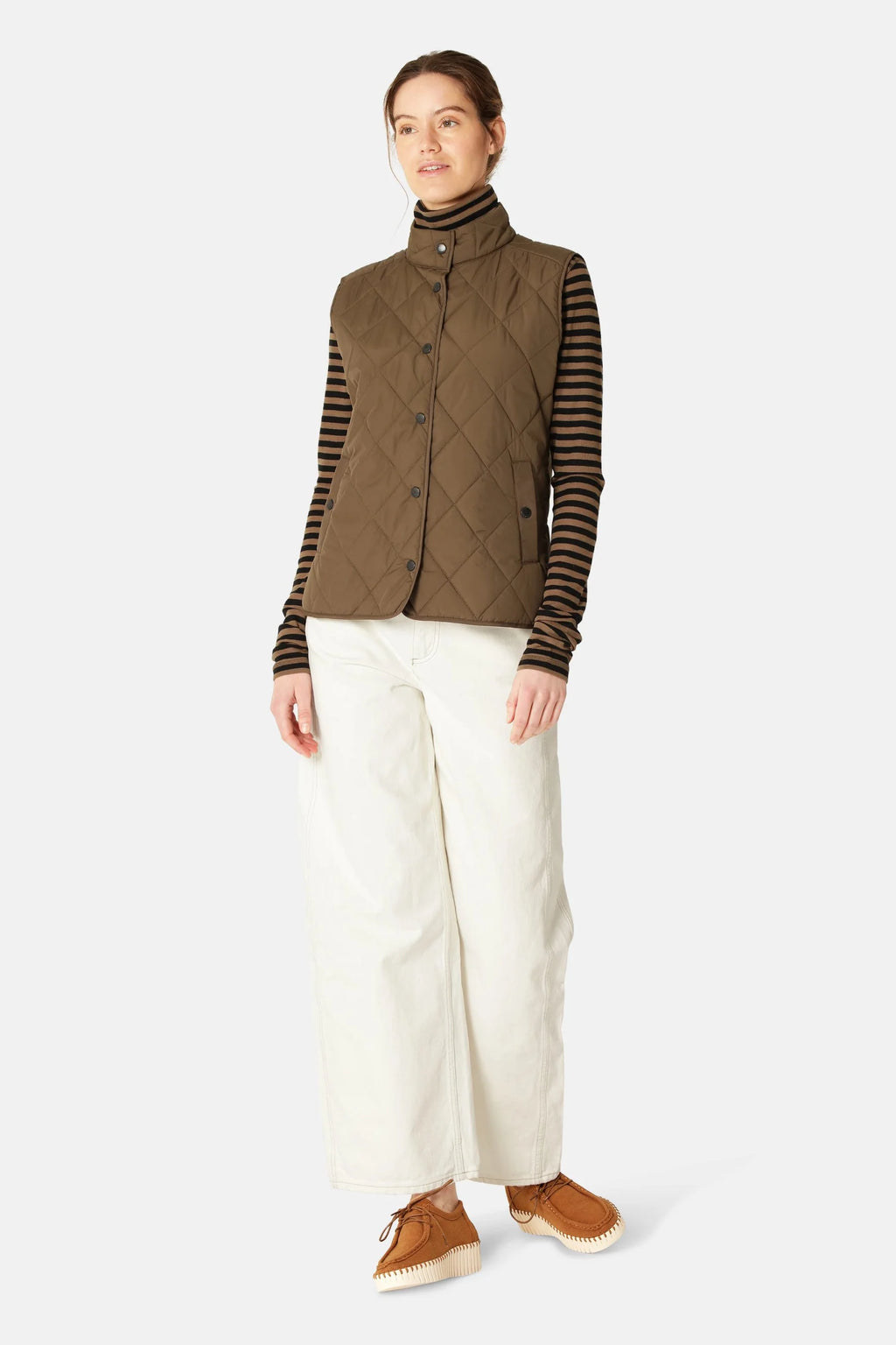 Quilted Short Vest