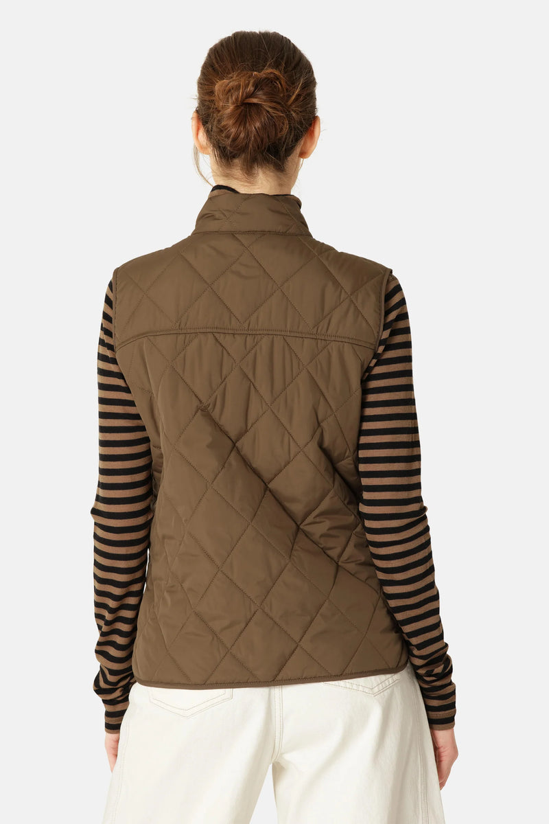 Quilted Short Vest