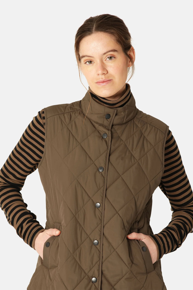 Quilted Short Vest