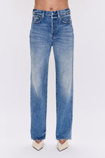 Cassie Super High Rise Straight - Serpentine Vintage