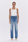Cassie Super High Rise Straight - Serpentine Vintage