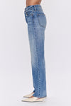 Cassie Super High Rise Straight - Serpentine Vintage