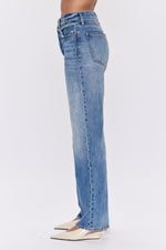 Cassie Super High Rise Straight - Serpentine Vintage