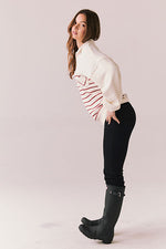 Heart Half Zip Sweatshirt