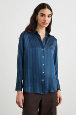 Dorian Shirt - Arctic Stripe