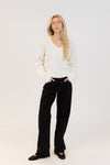 Etta Luxe V-Neck Sweater