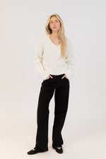 Etta Luxe V-Neck Sweater