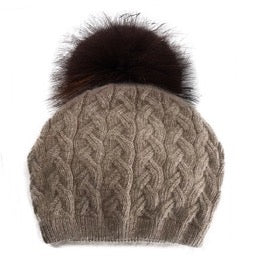 Emma Cable Knit Beanie