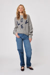 Ford "LOVE" Sweater - Graphite Love