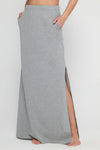 Quinn Maxi Skirt - Heather Ash