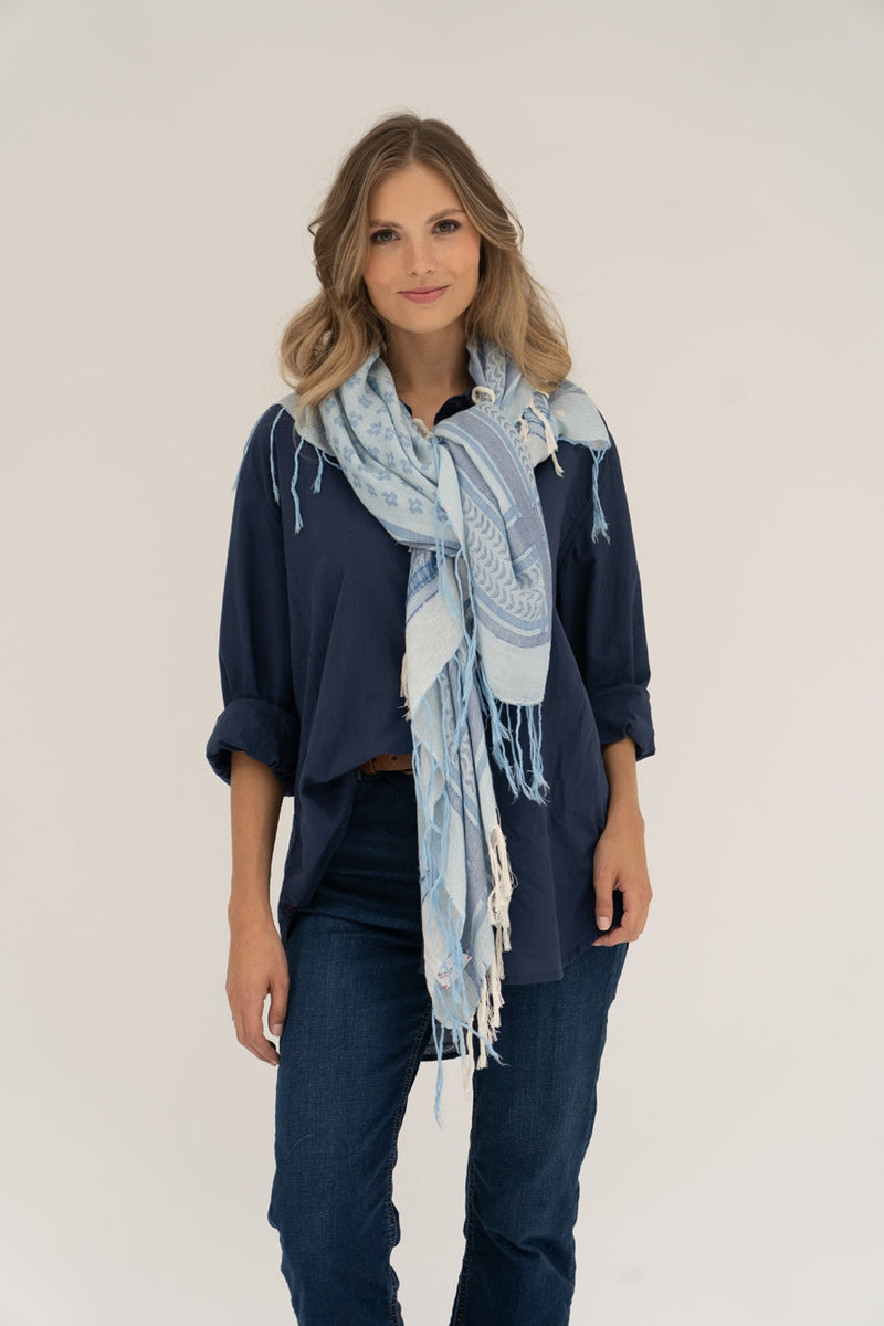 Capri Blue Scarf