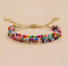 Boho Layered Rainbow Bracelet