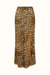 Samantha Bias Skirt - Vintage Leopard