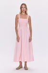 Genevieve Smocked Dress - Pink Salt
