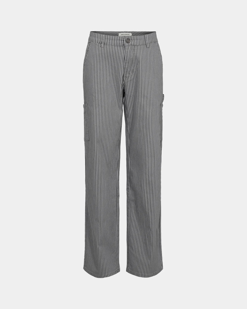 Gitte Trouser - Grey Striped