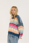 Hannah Stripe Pullover