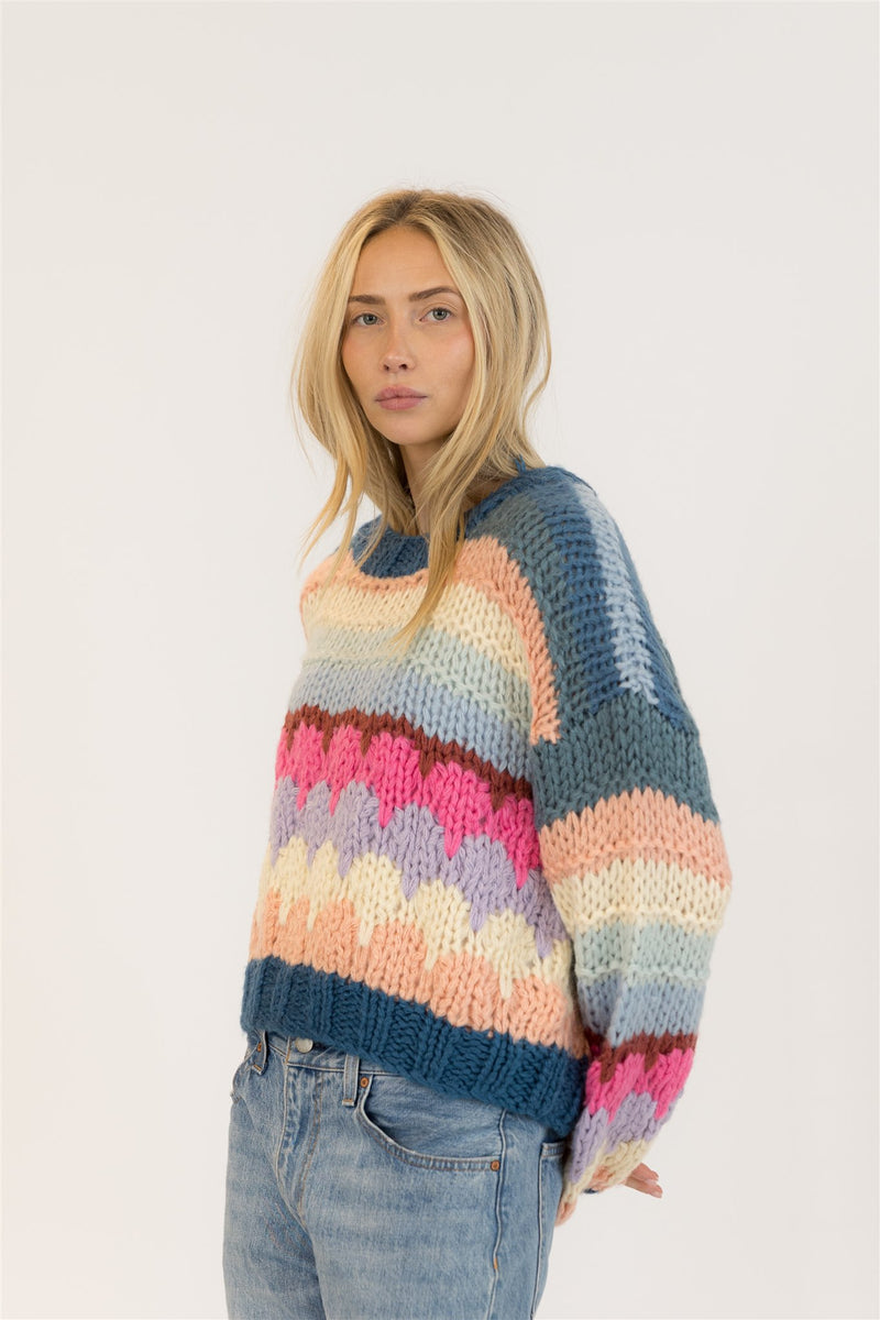 Hannah Stripe Pullover