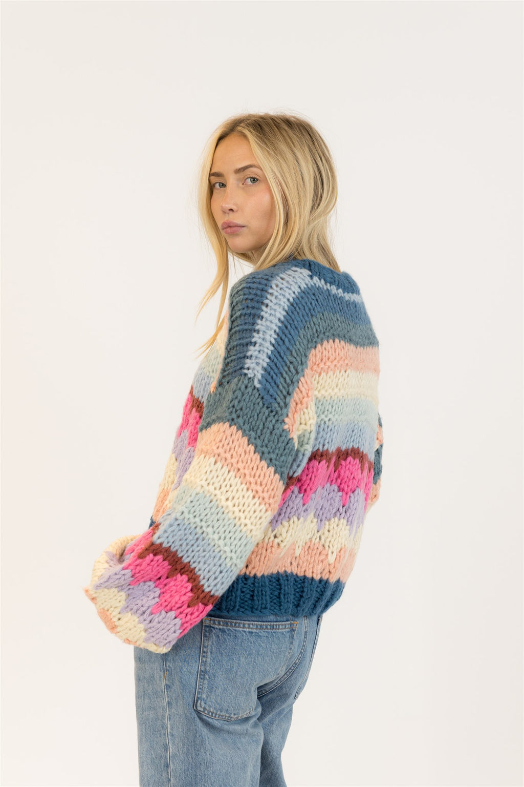 Hannah Stripe Pullover